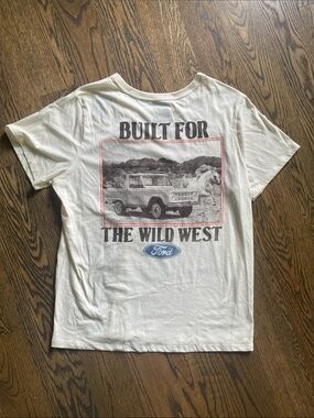 Ford Cream Graphic Tee
